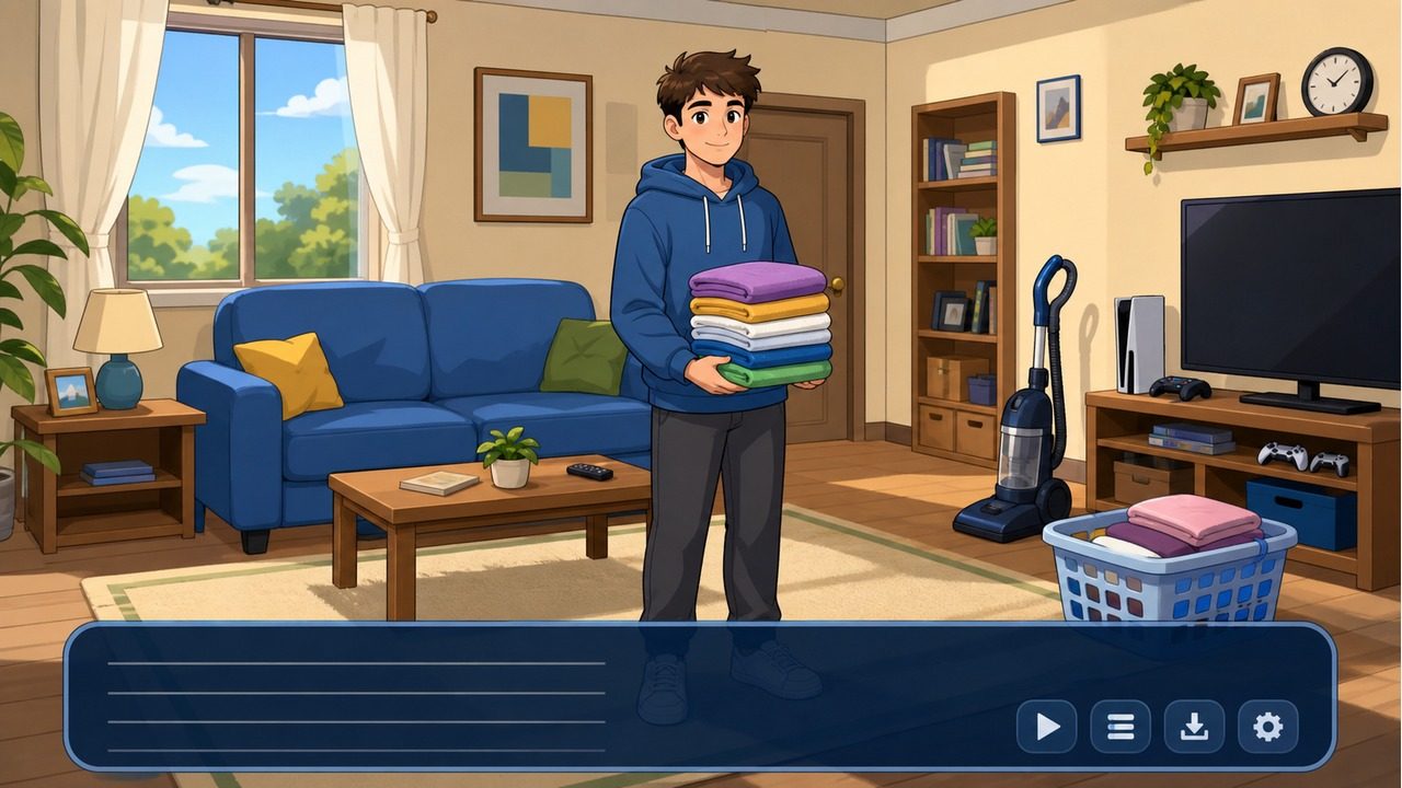 家务：HouseChores 实机画面 玩法截图 1